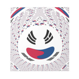 South Korea National Flag: Korean Taegeukgi Pride  Notepad