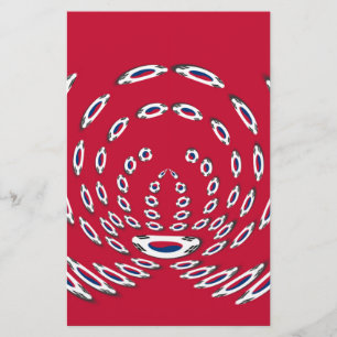 South Korea National Flag: Korean Taegeukgi Pride  Stationery