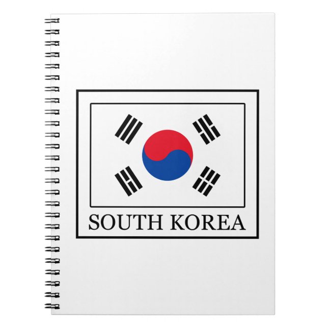 South Korea Notebook (Front)