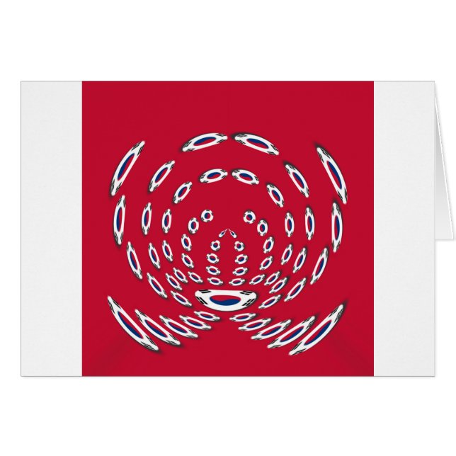 South Korea Polka Dot flag (Front Horizontal)