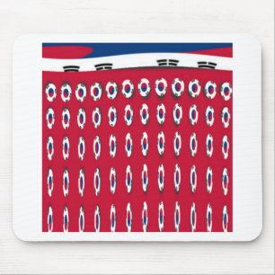 South Korea PolkaDot flag Mouse Mat