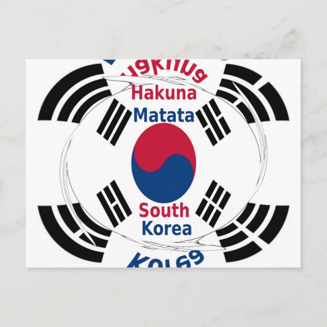 South Korea Postcard (Front)