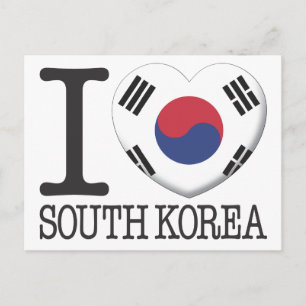 South Korea Postcard