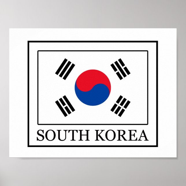 South Korea Poster (Front)