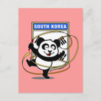 South Korea Rhythmic Gymnastics Panda
