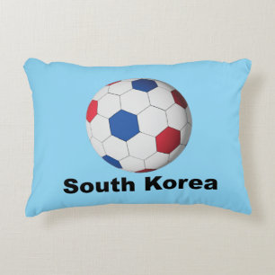 South Korea Soccer Decorative Cushion