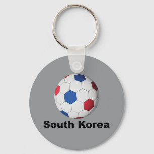 South Korea Soccer Key Ring