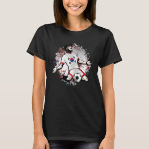 South Korea Soccer Korean National Flag Football A T-Shirt
