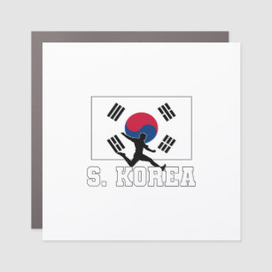 South Korea Soccer National Team Car Magnet