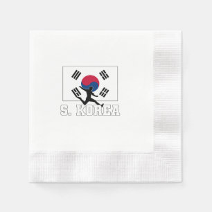 South Korea Soccer National Team Napkin