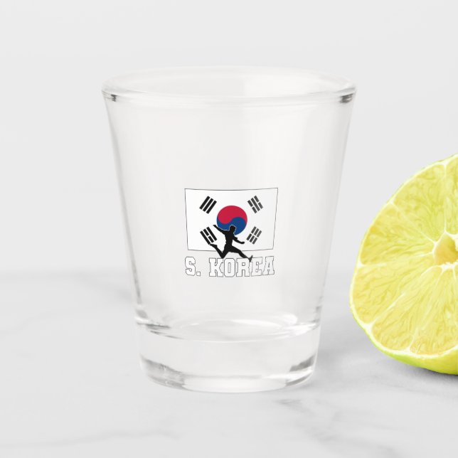 South Korea Soccer National Team Shot Glass