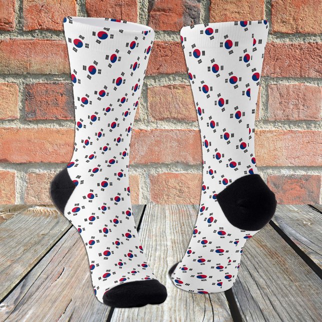 South Korea Socks, patriotic Korean Flag fashion Socks (Creator Uploaded)