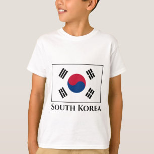 South Korea (South Korean) Flag T-Shirt