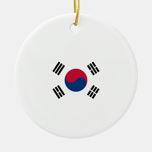 South+Korea Star Ceramic Tree Decoration (Front)