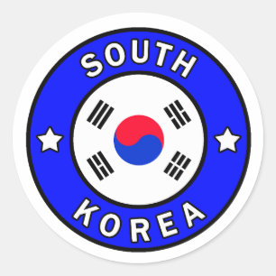 South Korea sticker