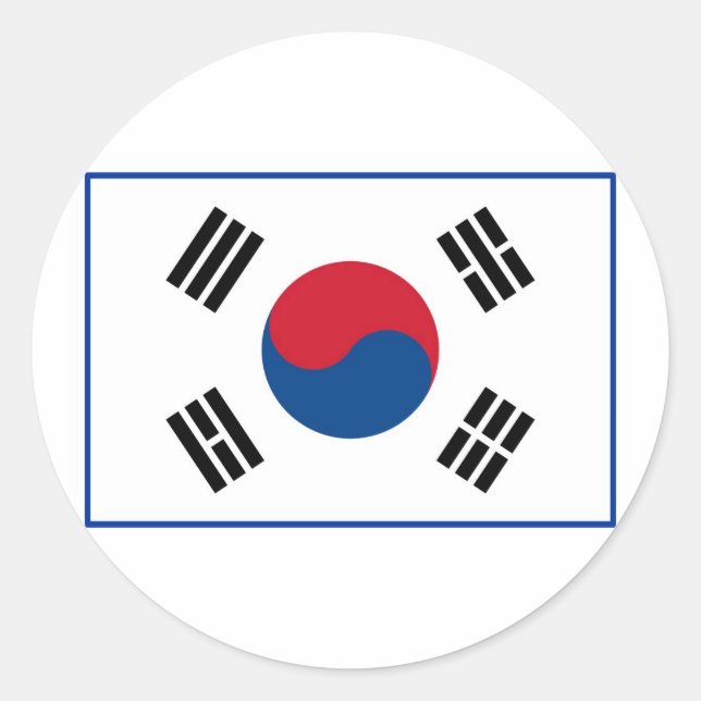 South Korea Sticker (Front)