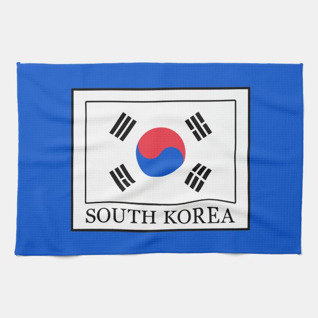 South Korea Tea Towel (Horizontal)