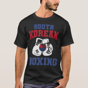 South Korean Boxing Gloves Korea Pride Mens Womens T-Shirt