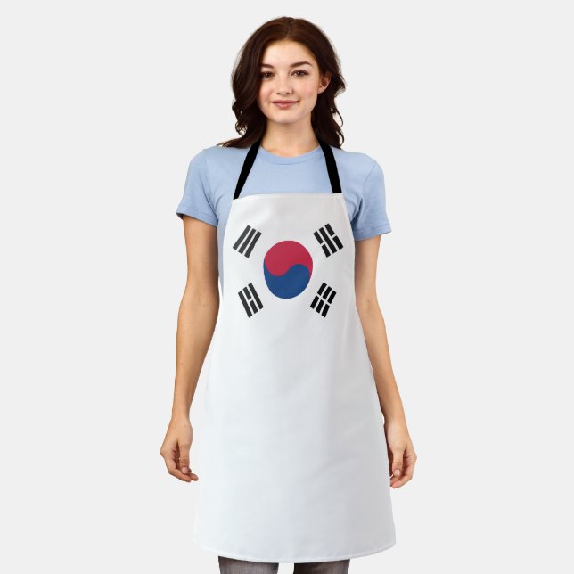 South Korean flag Apron (Worn)