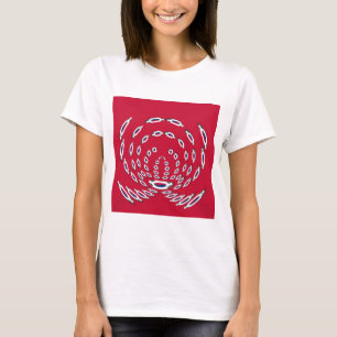 South Korean Flag Polka Dots: A Floral Twist T-Shirt