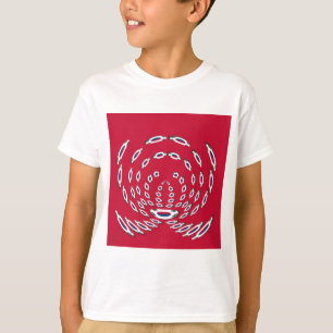 South Korean Flag Polka Dots: A Floral Twist T-Shirt