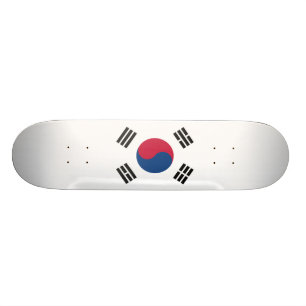 South Korean flag Skateboard