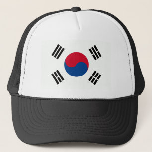 South Korean Flag Trucker Hat