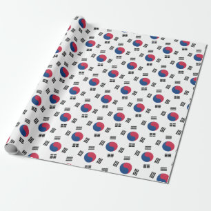 South Korean flag Wrapping Paper