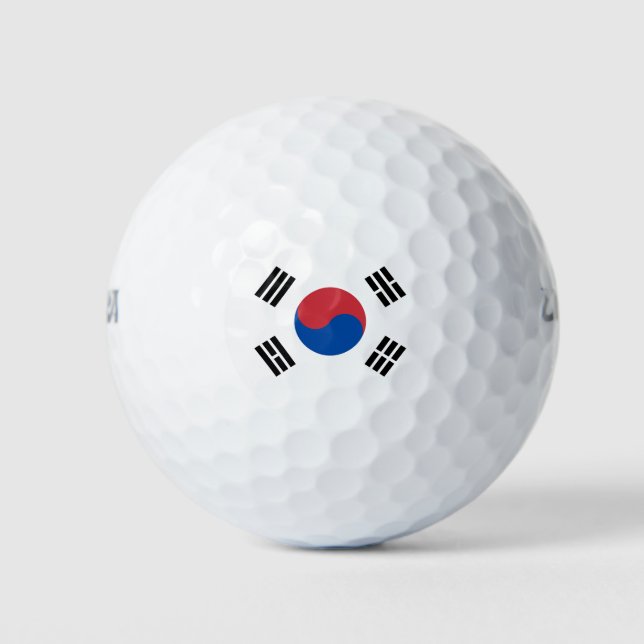 South Korean Golf Balls (Front)