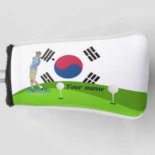 South Korean golfer Golf Head Cover
