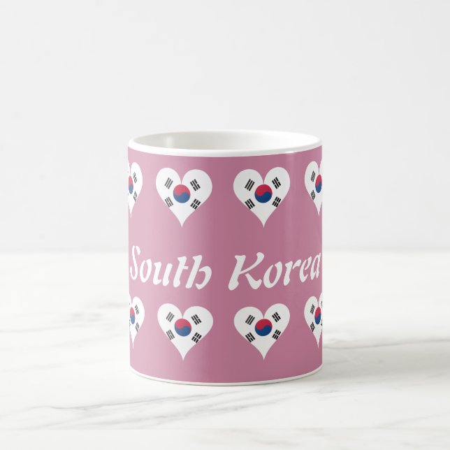South Korean heart Coffee Mug (Center)