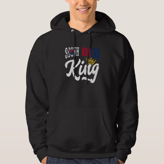 South Korean King South Korea South Korean South K Hoodie (Front)