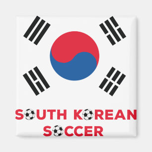 South Korean Soccer Magnet