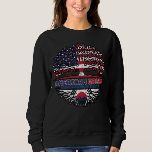 South Korean South Korea US American USA United Sweatshirt