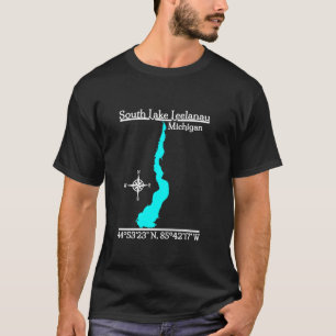 South Lake Leelanau Michigan Long Sleeve T Shirt