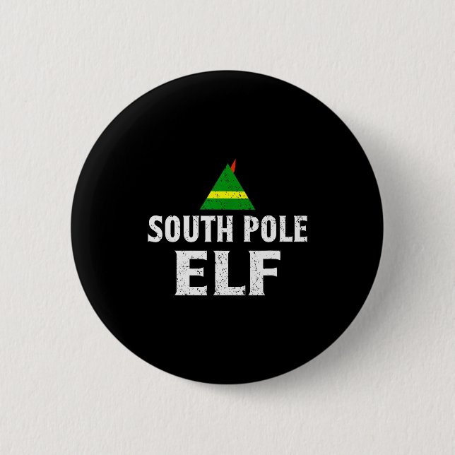 South Le Elf T Shirt Elf Shirts  6 Cm Round Badge (Front)