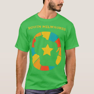 South Milwaukee Wisconsin Vintage Distressed Souve T-Shirt