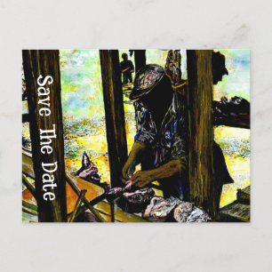 South of Heaven, West of Hell Announcement Postcard