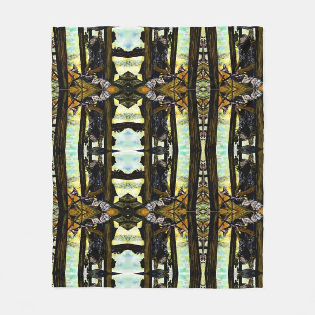 South of Heaven, West of Hell Fleece Blanket (Front)