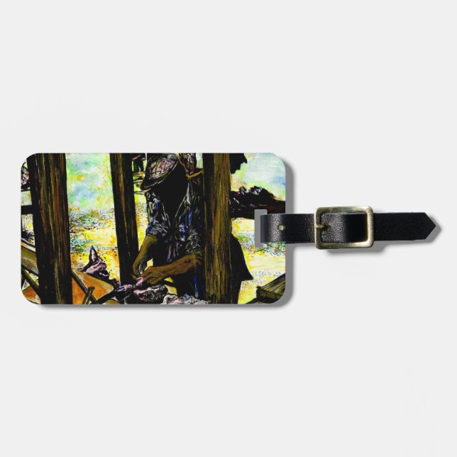 South of Heaven, West of Hell Luggage Tag (Front Horizontal)