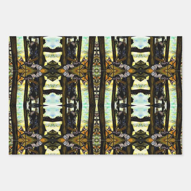 South of Heaven, West of Hell Wrapping Paper Sheet (Front)