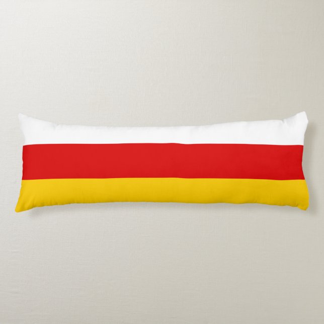 South Ossetia Flag Body Cushion (Front)