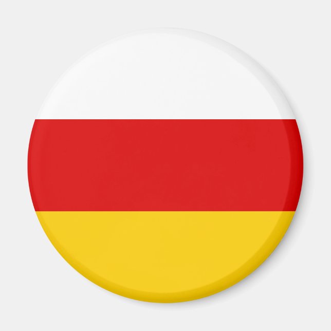 South Ossetia Flag Magnet (Front)