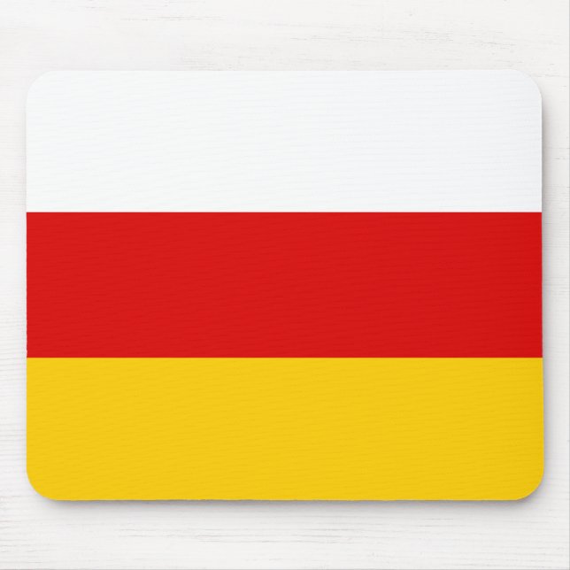 South Ossetia Flag Mouse Mat (Front)