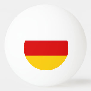 South Ossetia Flag Ping Pong Ball