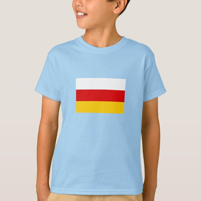 South Ossetia Flag T-Shirt (Front)