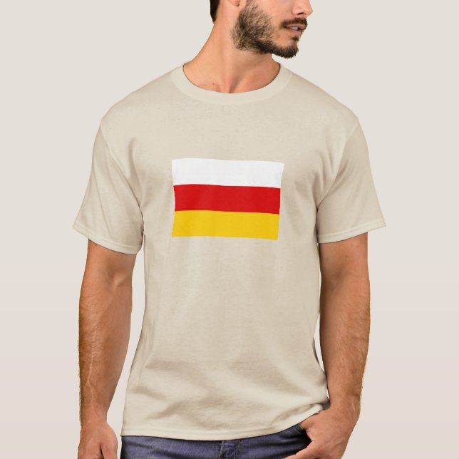 South Ossetia Flag T-Shirt (Front)