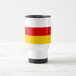 South Ossetia Flag Travel Mug