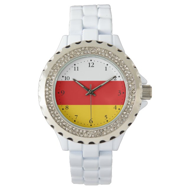 South Ossetia Flag Watch (Front)