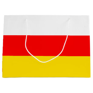South Ossetia / North Ossetia-Alania Flag Large Gift Bag
